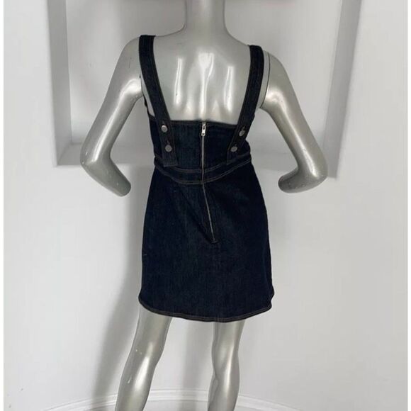BLDWN Zoe Blue Denim Dress Womens Designer NWOT - Picture 2 of 10